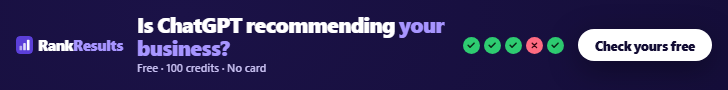 Banner 728 by 90: Is ChatGPT recommending your business? Check yours free.